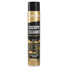 Полироль для приборной панели Winso Exclusive Cockpit Cleaner Gold, 750мл