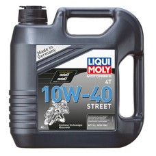 Масло для 4-тактных двигателей Liqui Moly Motorbike 4T 10W-40 Street 4л