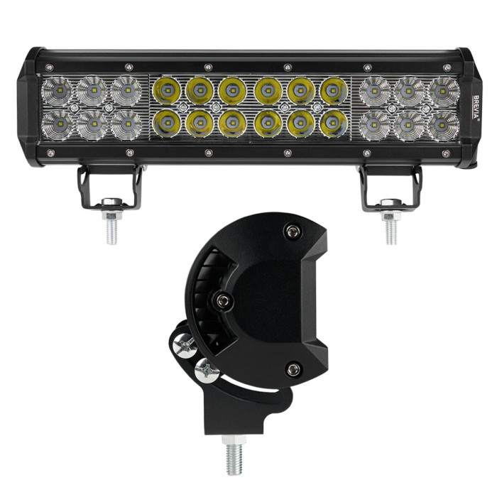Фара светодиодная Brevia Cree Combo 10-30V, 72W (24x3W), 6000Lm, 1шт