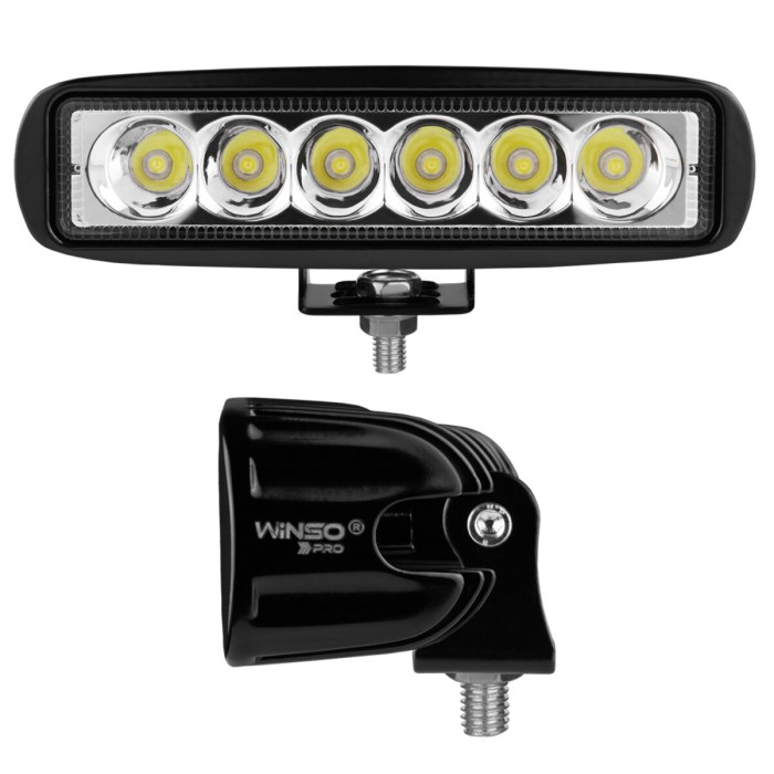 Фара светодиодная Winso Pro Epistar точечный 10-30V, 18W (6x3W), 1шт