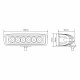 Фара светодиодная Winso Pro Epistar точечный 10-30V, 18W (6x3W), 1шт