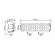 Фара светодиодная Brevia Cree Combo 10-30V, 72W (24x3W), 6000Lm, 1шт