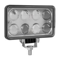 Фара светодиодная Brevia Epistar 4D Spot 10-30V, 24W (8x3W), 1320Lm, 1шт