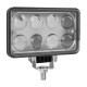 Фара світлодіодна Brevia Epistar 4D Spot 10-30V, 24W (8x3W), 1320Lm, 1шт
