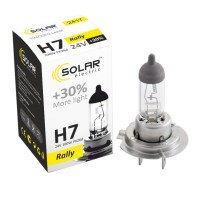 Галогеновая лампа Solar H7 24V 100W PX26d Starlight +30%