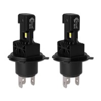 LED лампы H4 12/24V 30W 3000Lm 6500K Solar CSP3570 (комплект 2шт)