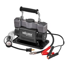 Автомобильный компрессор Molder Turbo Air 12В 10Атм 90л/мин с зажимами АКБ