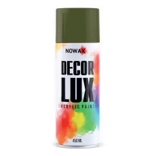 Краска акриловая Nowax Spray Оливково матовая 450мл