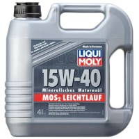Моторне масло Liqui Moly MoS2 Leichtlauf SAE 15W-40 4л