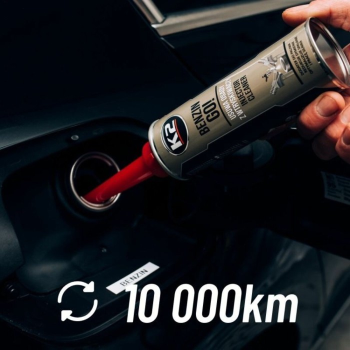Очиститель форсунок K2 Benzin Go! для бензиновых двигателей 250мл