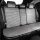 Комплект премиум накидок для сидений CarLife Sport, grey