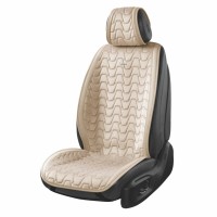 Накидки на сидіння авто Алькантара BELTEX Chicago, бежевий Передні 2шт