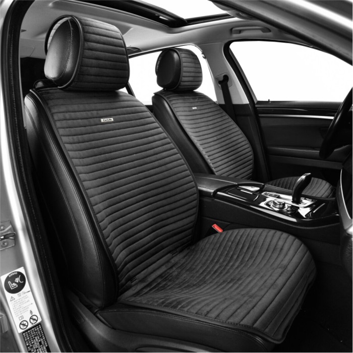 Комплект преміум накидок для сидінь CarLife Sport, black