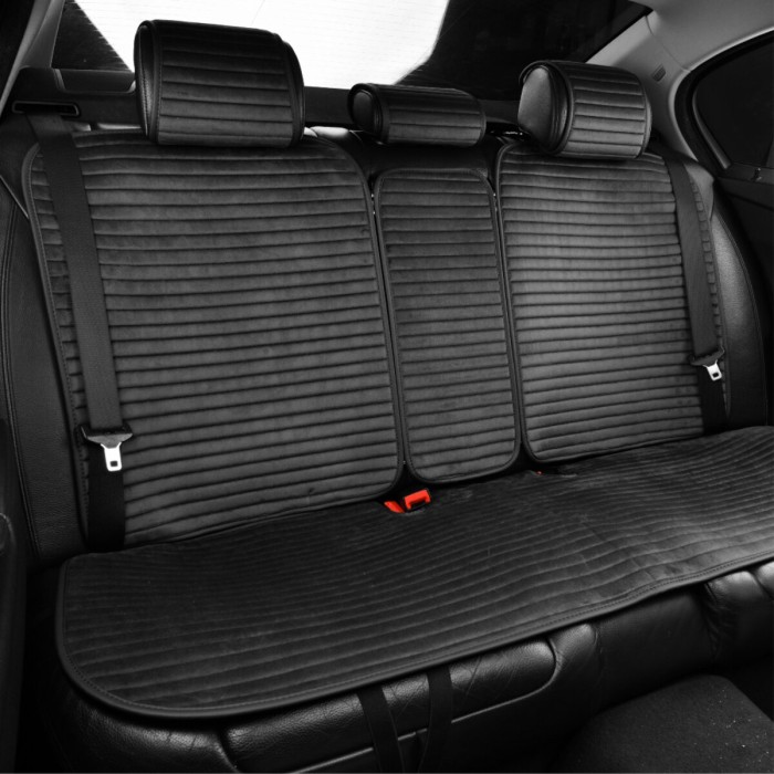 Комплект преміум накидок для сидінь CarLife Sport, black