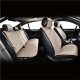 Комплект премиум накидок для сидений CarLife Racer, biege