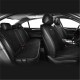 Премиум накидки на сиденья автомобиля (комплект) CarLife Nitro Черные универсальные SC40104