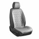Преміум накидки для передніх сидінь CarLife Racer, grey 2шт