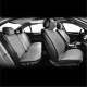 Комплект премиум накидок для сидений CarLife Sport, grey