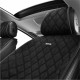 Премиум накидки на сиденья автомобиля (комплект) CarLife Nitro Черные универсальные SC40104