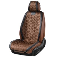 Премиум накидки для передних сидений Winso Pro Supreme, coffee-black 2шт.