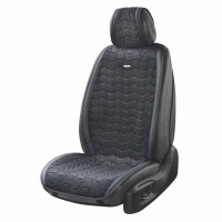 Накидки на сиденья авто Алькантара BELTEX Chicago, черный Передние 2шт