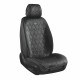 Преміум накидки для передніх сидінь CarLife Racer, black 2шт