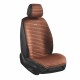 Комплект преміум накидок для сидінь CarLife Sport, coffee