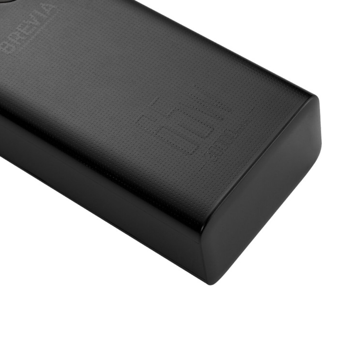 Повербанк (Power Bank) Brevia 30000mAh 65W Li-Pol, LCD чорний