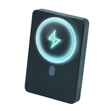 Повербанк (Power Bank) Brevia ePower 10000mAh MagSafe SuperSlim PD20W, Q15W LCD черный