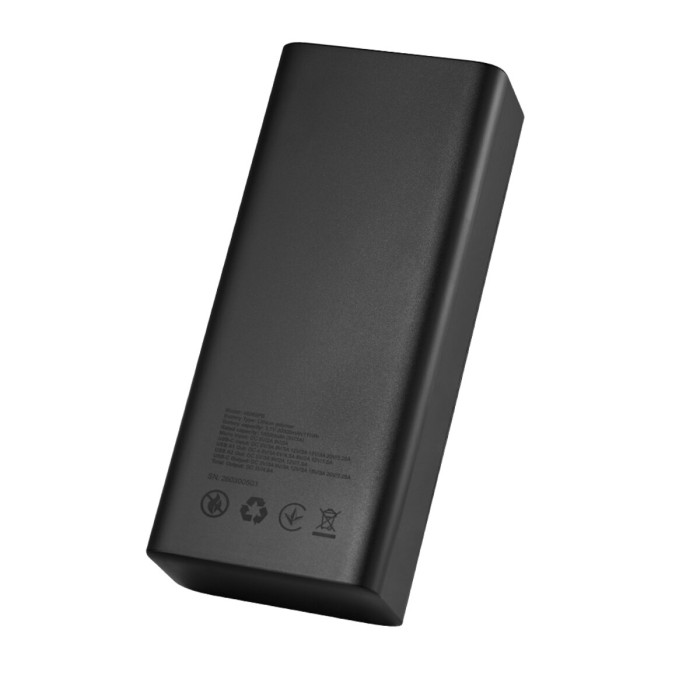 Повербанк (Power Bank) Brevia 30000mAh 65W Li-Pol, LCD чорний