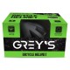 Велосипедный шлем Grey's с мигалкой М черный матовый