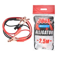 Провода-прикуриватели Alligator 300А, 2,5м BC634