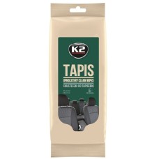 Салфетки влажные K2 Tapis Wipes для очистки тканевой обивки 24шт.