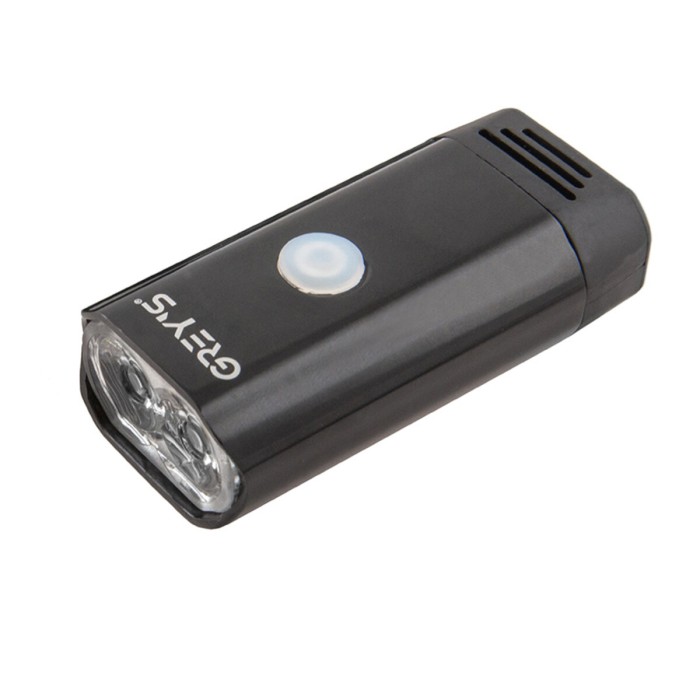 Ліхтарик на велосипед Grey's LED 2xCree XP-G 400lm 1050mAh USBпорт