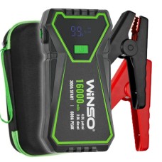 Бустер для авто 300A/600A, 16000mAh, в чохлі Winso Jump Starter 140300