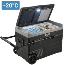 22640 Brevia Автохолодильник 60л до -20°C XL-Объем для Фур и Кемпинга (12V/24V/220V) Компрессорный