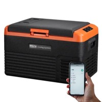 Автохолодильник 30л Компрессорный, до -20°C, 12В/24В/220В, Однокамерный, Черный Brevia 22510