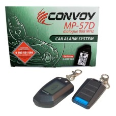 Сигналізація двухсторонняя Convoy 2way MP-57D - Діалоговий код, 2 брелка, 1-дв, LCD дисплей, дальність 600/1400м