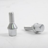 Колесные болты M12х1,5х24 (цинк конус с выступом ключ 17 (10 шт) (пакет) F 348
