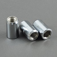 Гайки колесные M14х1,5х35 хром конус внутр. шестигранник (10 шт комплект) F 457