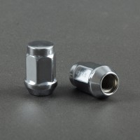 Гайки колесные M12х1,5х34 хром конус с выступом ключ 19 (20 шт комплект) F 312