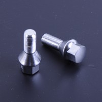 Колесные болты M12х1,25х24 (хром конус с выступом/ключ 17) (10шт пакет) Walline F 346