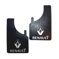 Бризковики Renault великі 440x280 з логотипом (комплект 2шт)