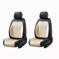 Накидки на сидіння авто 3D Elegant передні Бежеві (авточохли MODENA 3D)