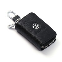 Чехол для ключей с карабином Volkswagen (Кожа) 2871