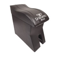 Подлокотник Daewoo Nexia с изгибом под руку с логотипом Черный