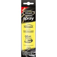Освежитель спрей 50ml - Aroma - Car Spray Men - Black (Блэк) Мужской аромат
