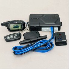 Автосигнализация Шериф двостороння ZX-940 2way, 2 брелоки, 1-дв, LCD дисплей, турботаймер, активний імобілайзер
