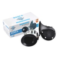 Сигнал 12v улитка 115mm черный/хром 