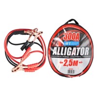 Провода для прикуривания 300А 2,5м Alligator (BC632) сумка (Старт кабель)